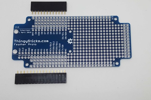 Prototype PCB for Feather boards