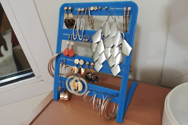 Earring Holder 3D Printed
