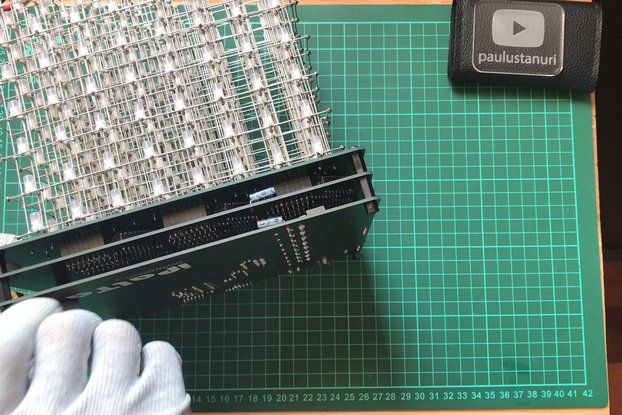 LED Cube RGB 8x8x8 Kit Arduino Compatible