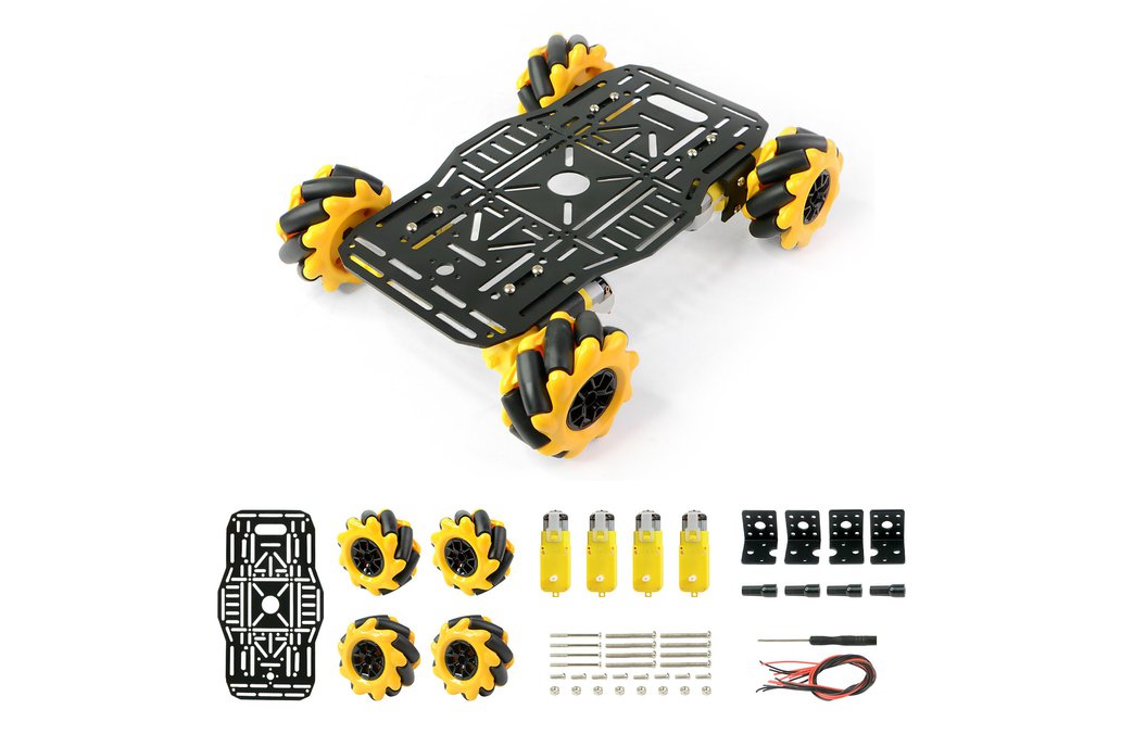 4WD Mecanum Wheel Robot Chassis 1