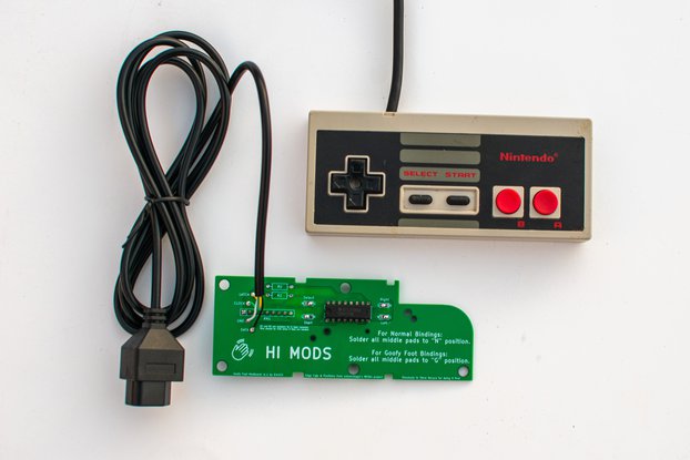 Goofy-Foot NES Controller / PCB