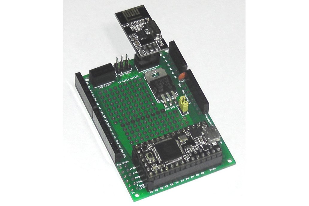Teensy 3/LC Proto board, Arduino Shield, nRF24L01+ 1