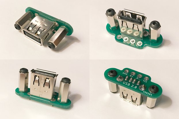 Panel-Mount USB Jacks