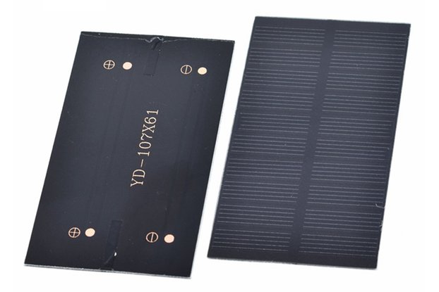 1W 5V Mini Solar Panel Monocrystalline Silicon