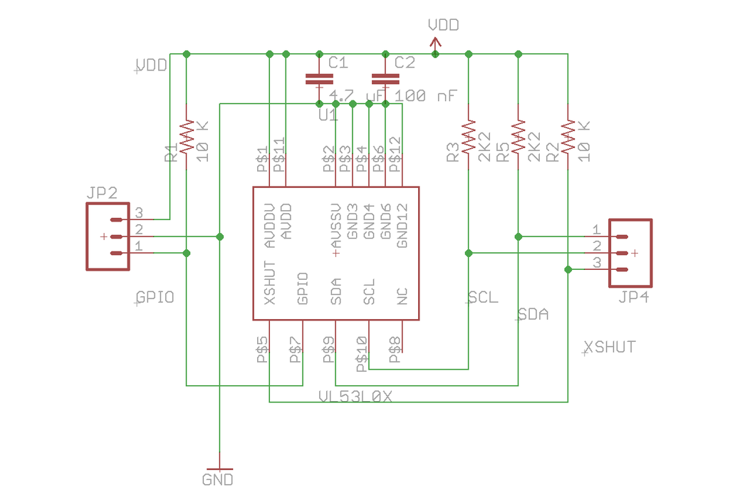 VL53L0X Time-of-Flight Ranging Sensor from Pesky Products on Tindie