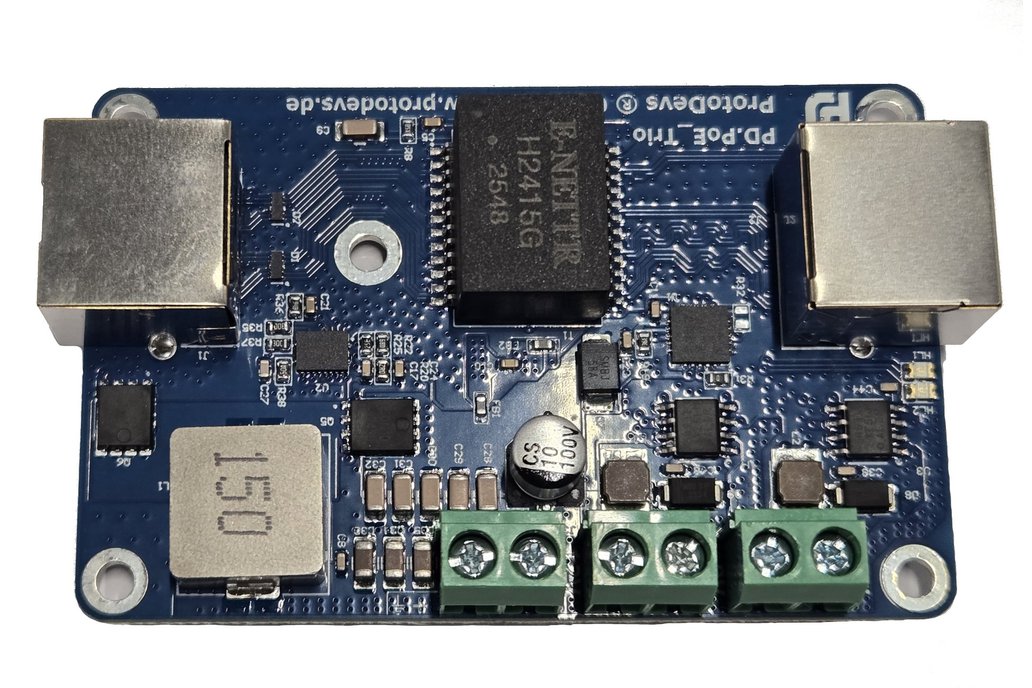 Industrial 75W 1G PoE splitter(12V, 5V, 3.3V outs) 1