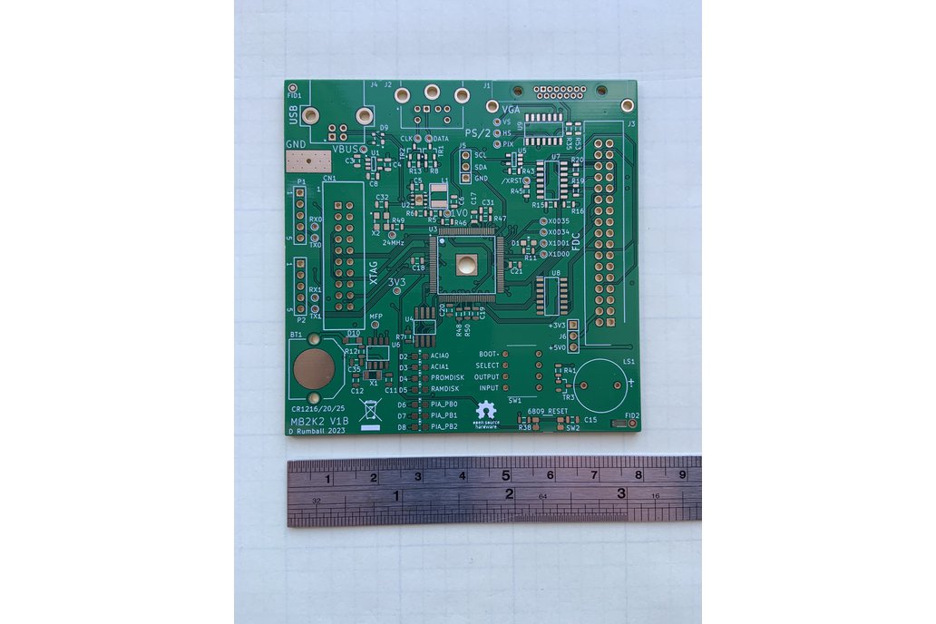 Bare PCB for the Microbox 2K2 (MB2K2) 1
