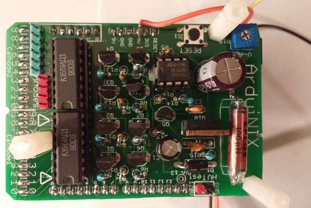 Arduinix Nixie Driver Shield PCB