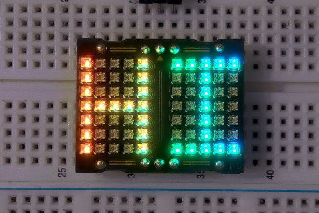 Pixie Chroma // Smart 5x7 LED displays