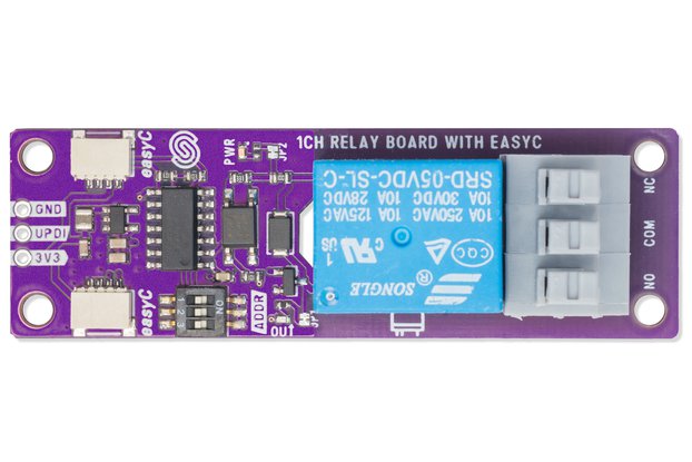 1-channel relay board with easyC