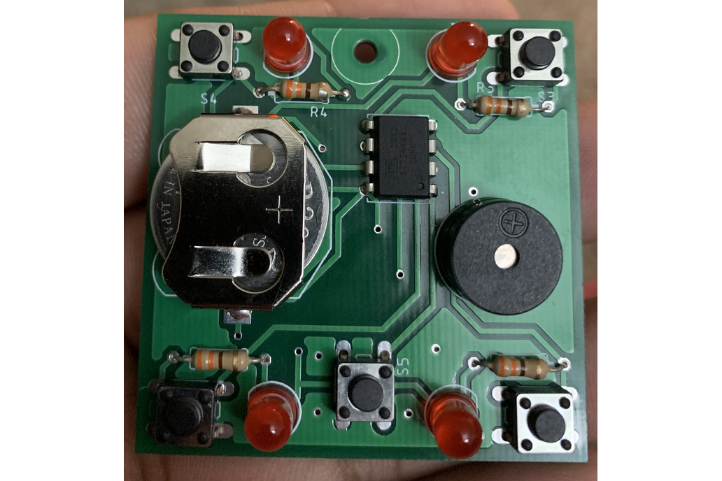 Simon Game Soldering Kit 1
