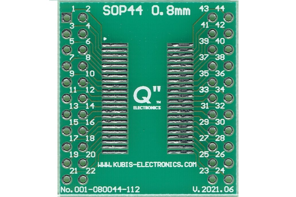 SOP44, TSOP44, SO44 0.80mm(0.032") to 2 x IDC2x11 1