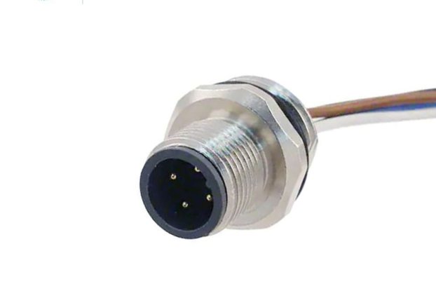 M12 Connector YKM12-M104ASFC-500 Conec 43-01009