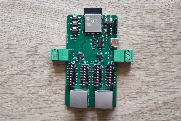 ESP32 RS485 Hacker Suite – Sniff, Inject, Control