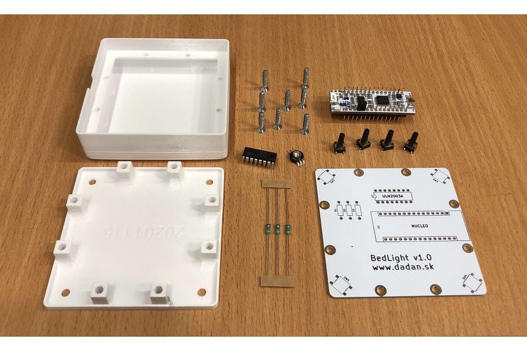 BedLight - bedside light kit with STM32 Nucleo 1