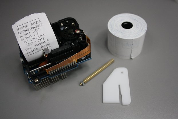 Arduino Thermal Paper Printer Shield