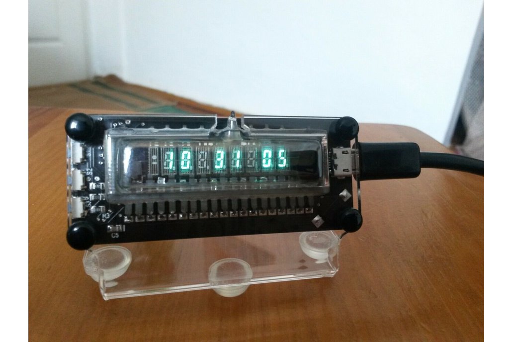 extra small VFD tube clock IV-28 1