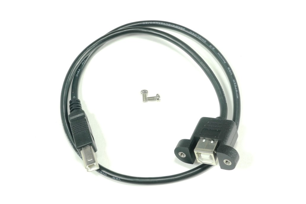 Panel Mount USB Adapter B to B 1