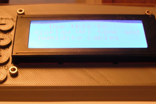 One Wire 4x20 LCD Display