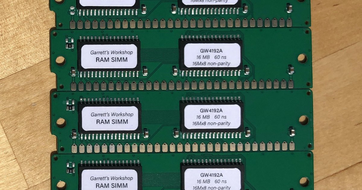 New 16MB 4x 4MB 30 PIN SIMM FPM 70ns DRAM Non-parity Memory For Apple Macintosh - Foto 11
