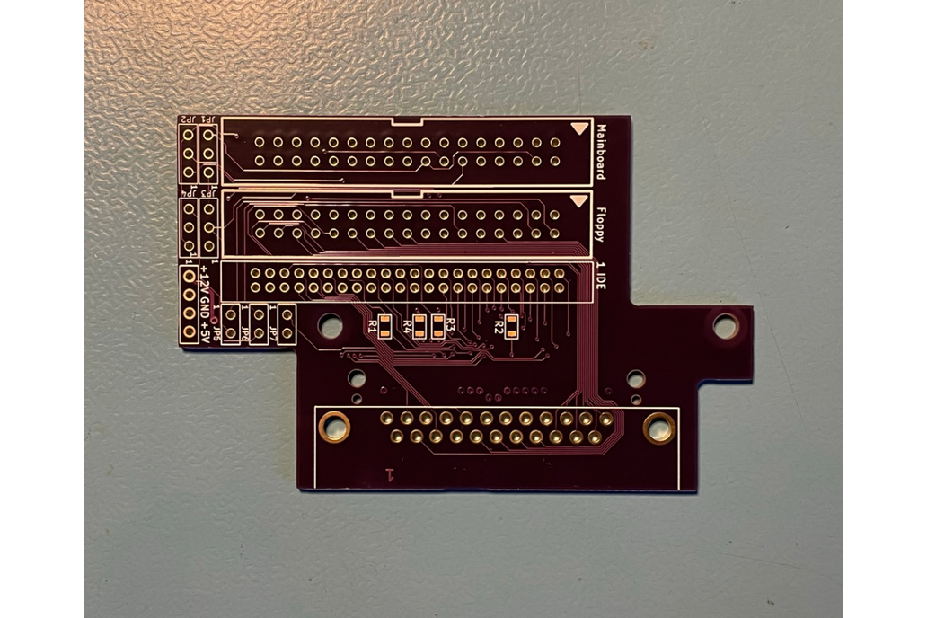 Denise CF-Floppy I/O PCB 1