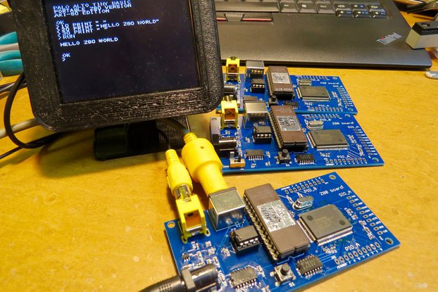 Single board Z80 computer (assembled)