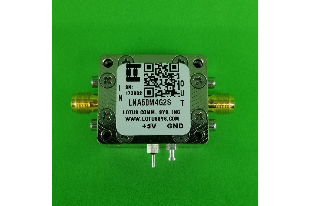 Amplifier LNA 0.8dB NF 50M~4GHz 1