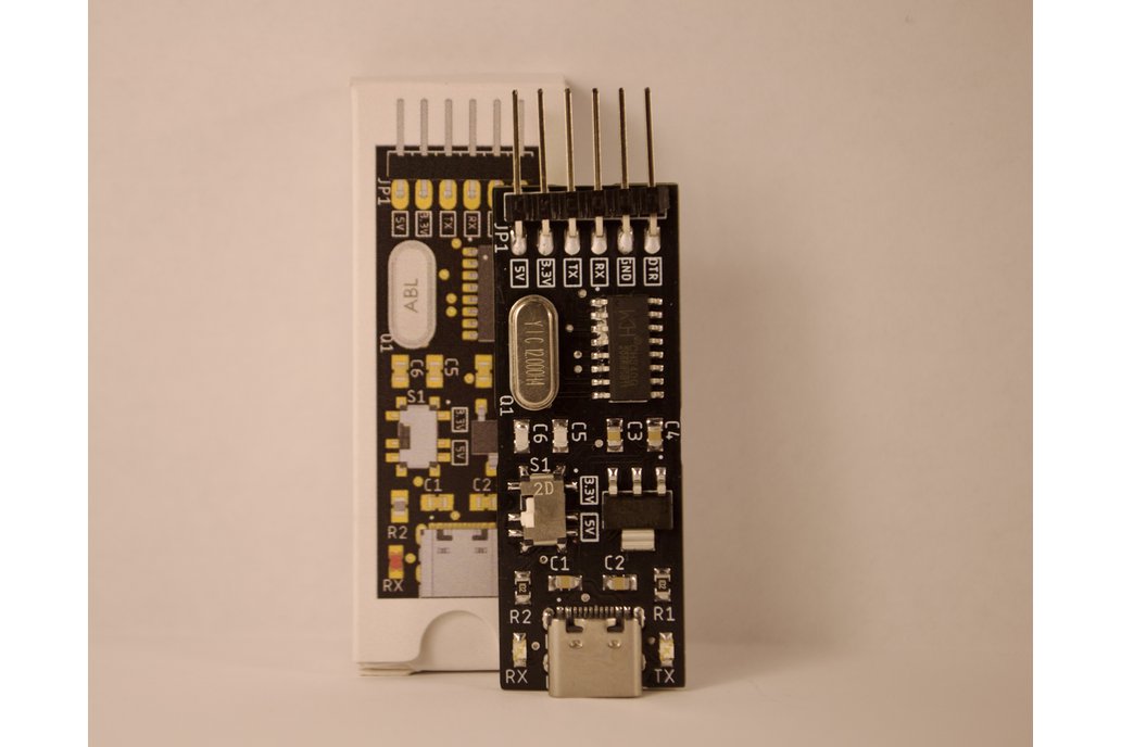 USB-C to serial converter, CH340 1
