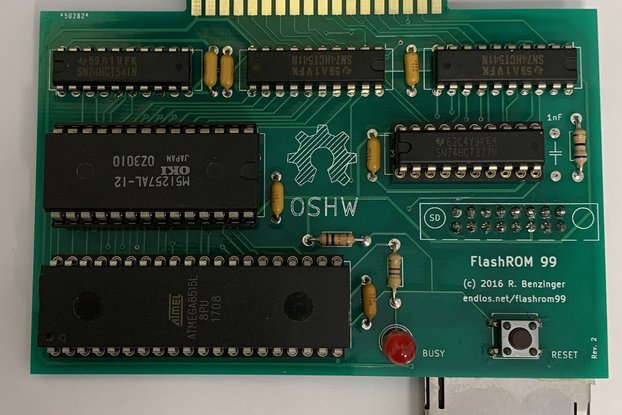 FlashROM99 for TI99/4A