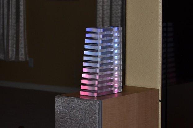VU Tower Colorful Audio Visualizer with Bluetooth