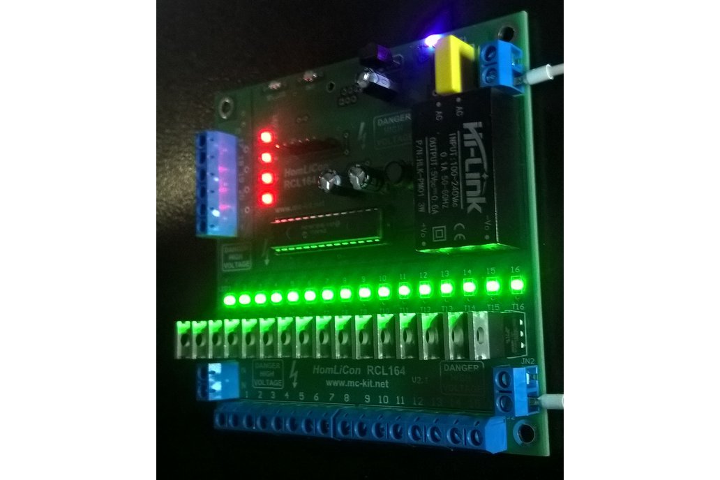 10 channel, 16 function Light Controller