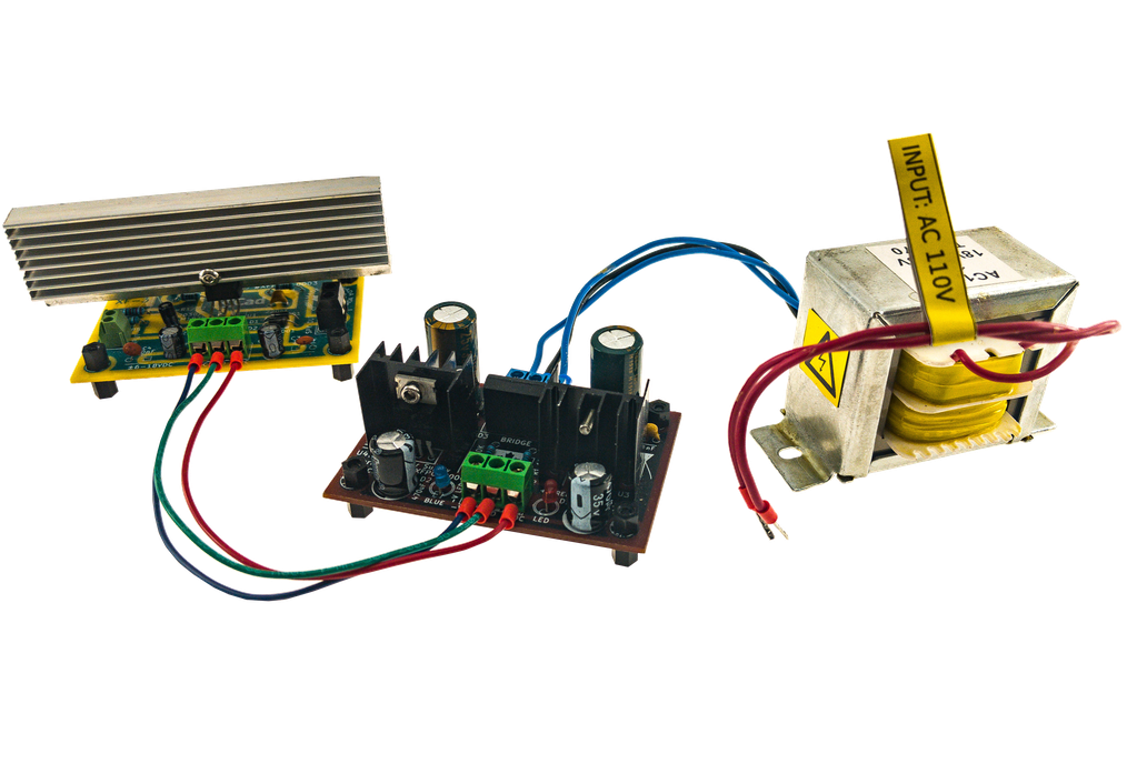 Audio Amplifier LM1875 Class-AB 30W Barebone 120V 1