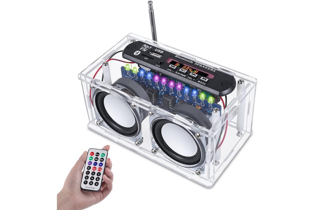 DIY Bluetooth-Compatible Speaker FM Radio Kit 1