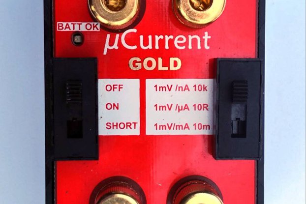 uCurrent GOLD (with AAA battery holder)