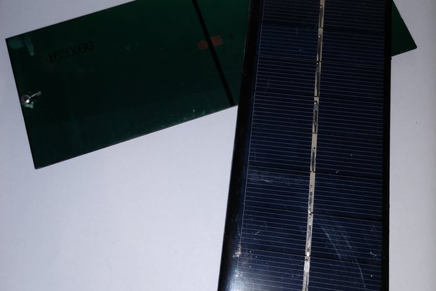 Unterminated 5V 200mA Solar Panel