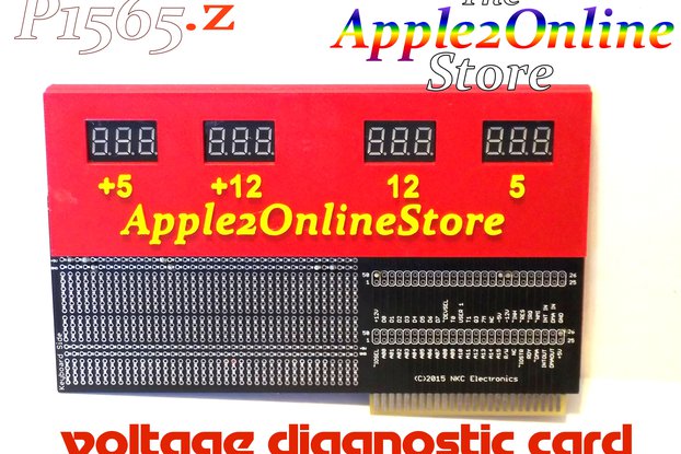 Power Diagnostic Card for the Apple IIe/IIGS
