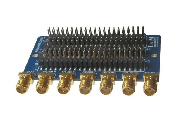 FPGA Mezzanine Card (FMC) LPC Pin Header Board