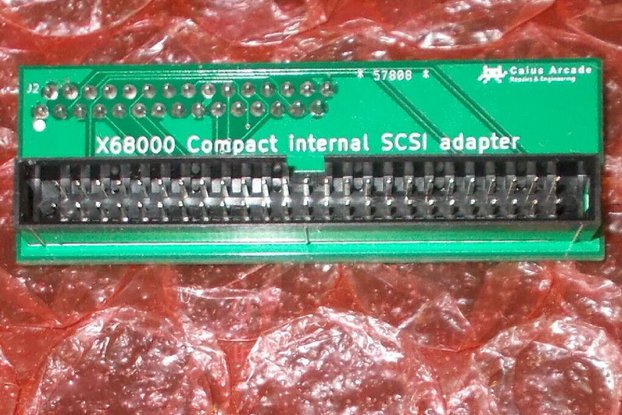 Sharp X68000 Compact internal SCSI adapter
