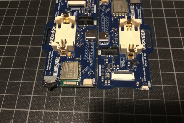 Bankger the nRF52840 low consumption badge