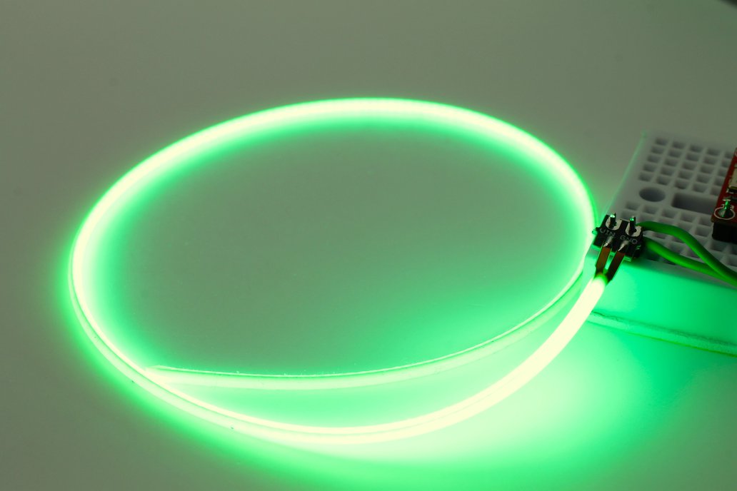 Flexible 30cm LED Neon-Like Glow Strip (Green) V2 1