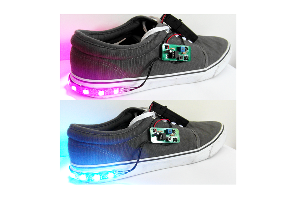 Luminous Loafers Light up Shoes kit 1