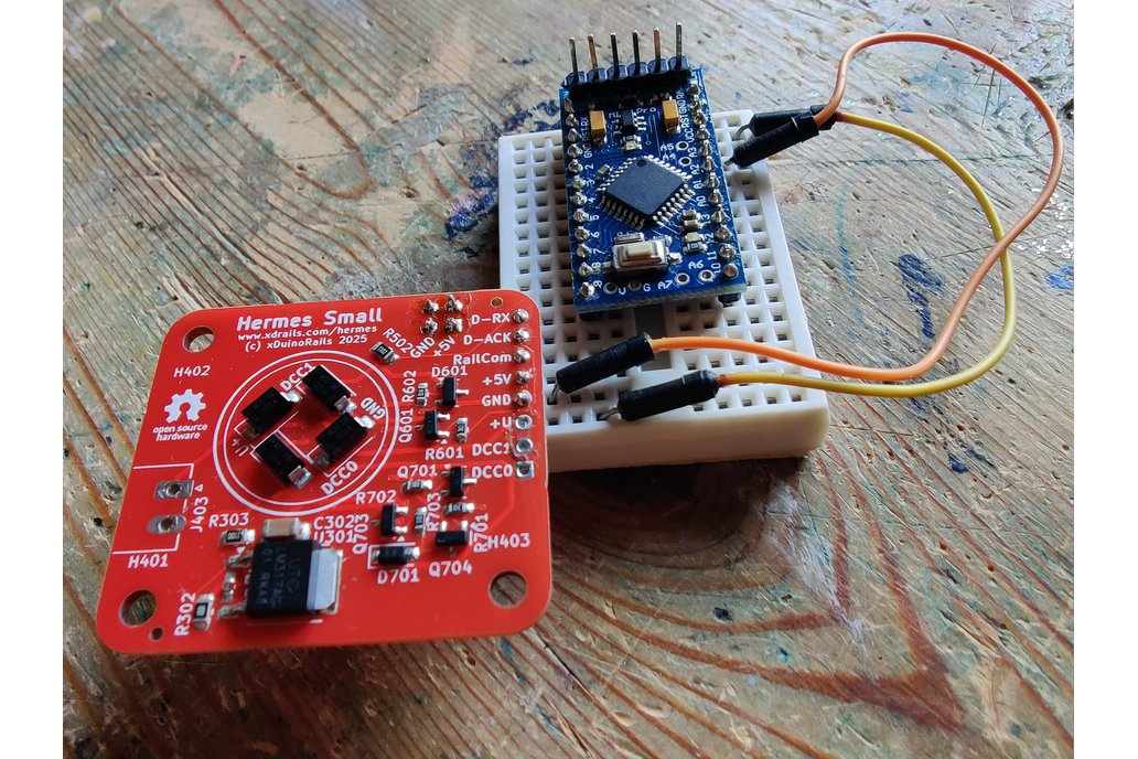 DCC and Railcom interface for Arduino et al. 1