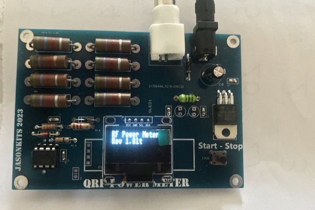QRP Power Meter Attiny85 with Oled