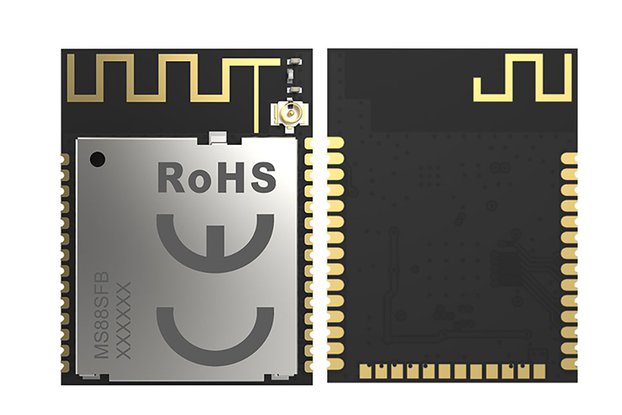 MS88SFB nRF52833 BLE 5.4 PA LNA module