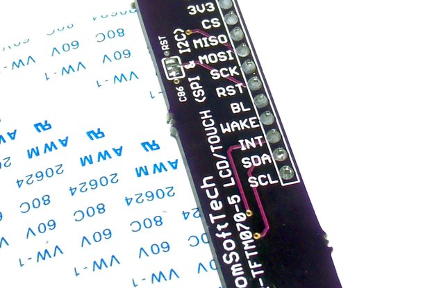 ER-TFTM070-5 SPI Adapter with I2C Touch