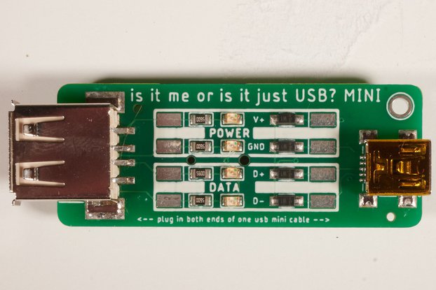 USB mini cable tester
