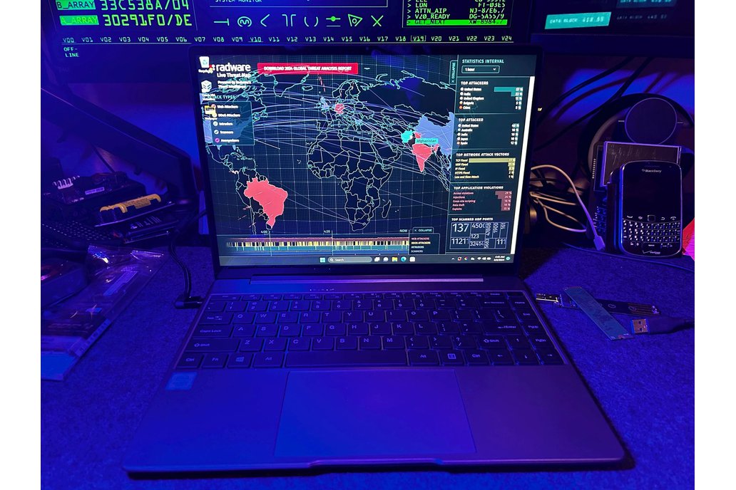 CyberBook X - Triple boot Windows, BlackArch, Kali 1