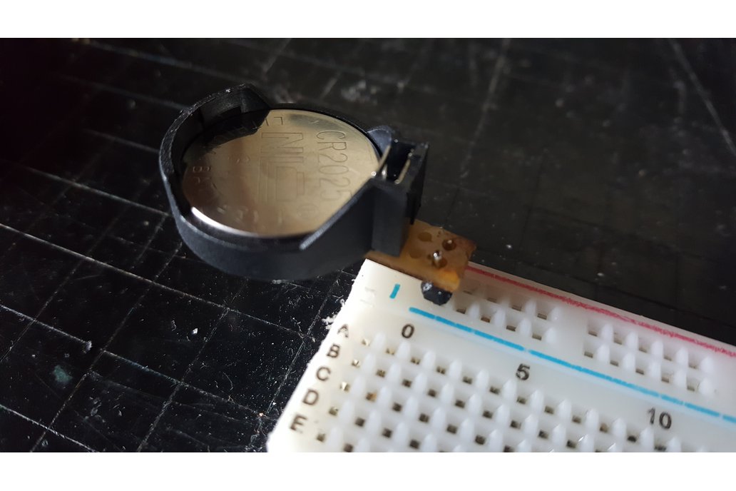 Breadboard Button Cell Breakout 1