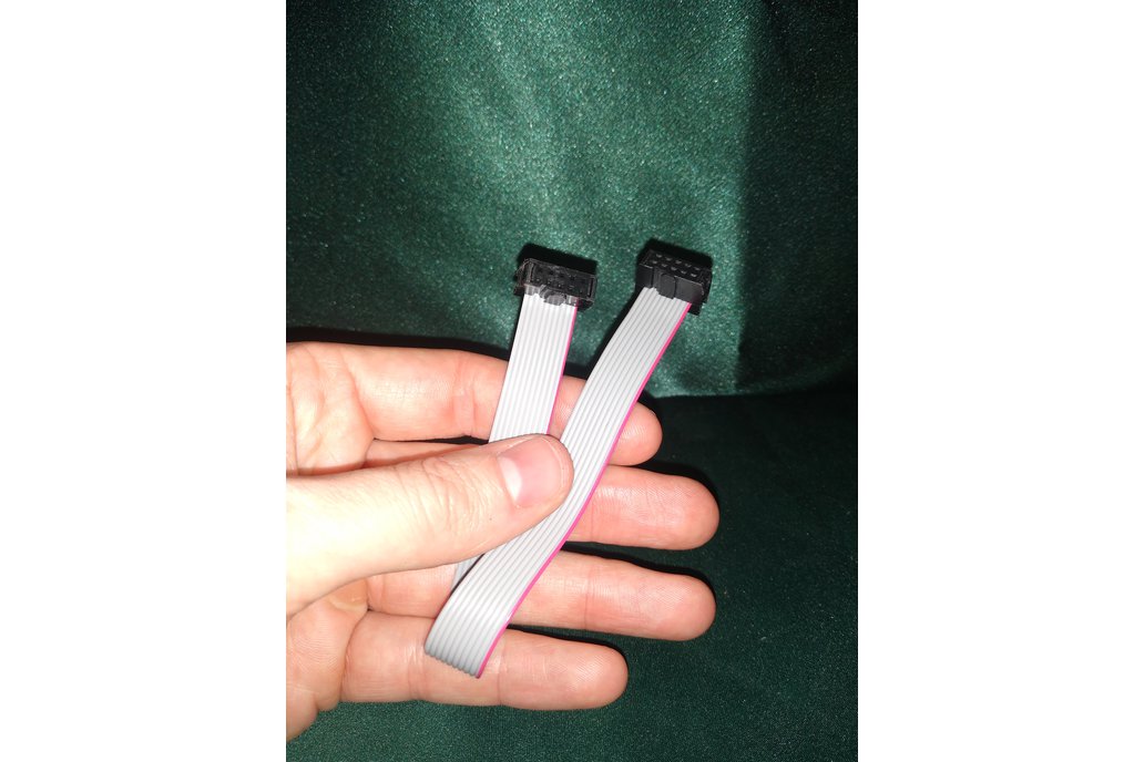 10 Pins Flat Ribbon Cable 2.54mm pitch JTAG 1