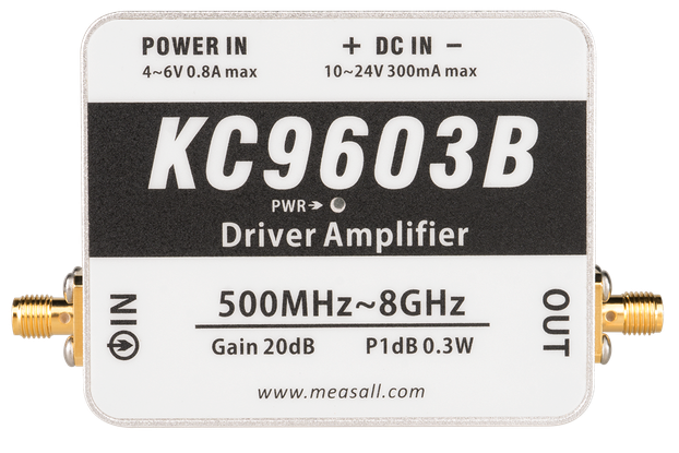 MEASALL KC9603B Driver Amplifier 8GHz 0.3W
